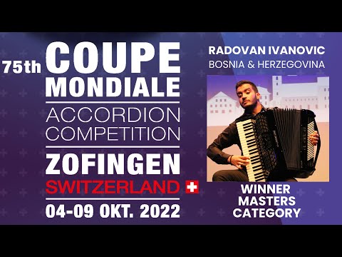 Radovan Ivanovic - Trilles Et Volutes - Masters Category Champion 2022 - 75th Coupe Mondiale