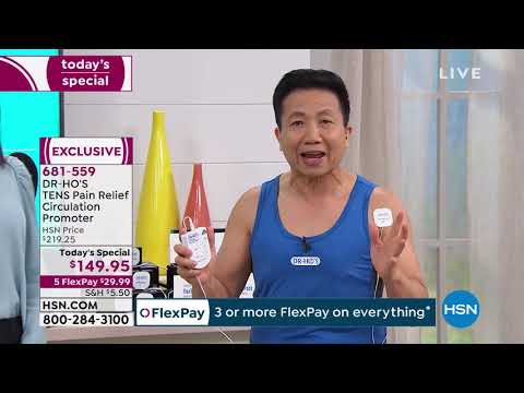 DRHO'S TENS Pain Relief Circulation Promoter with Additi...