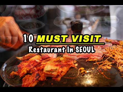 10 restaurantes imperdíveis em SEOUL