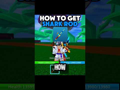 How To Get Shark Rod In Blox Fruits!                                   #roblox #bloxfruits #shorts