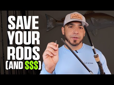Part of a video titled Stop Breaking Rods: Transport & Storage Tips Every Angler Needs