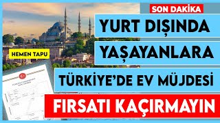 Türkiye'de ev almak için büyük fırsat! İşte o ev! İster yaşayın ister 