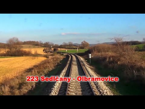 Trať 223 Sedlčany - Olbramovice