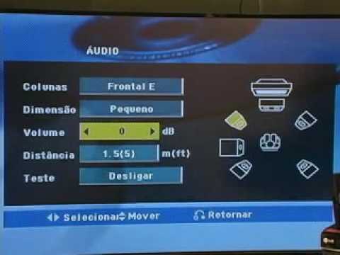 comment regler home cinema lg