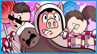 MORE  CANDYLAND MINI GOLF RAGE!! -Tower Unite Golf Funny Moments #2!