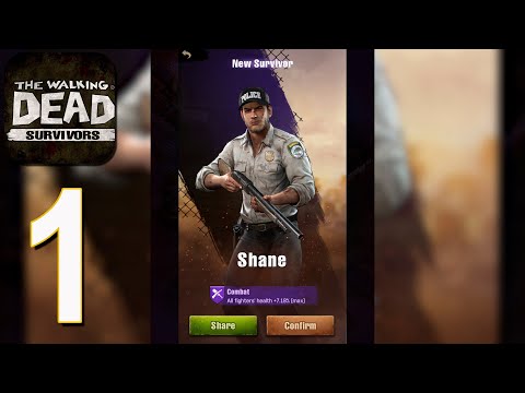 The Walking Dead: Survivors - Gameplay Walkthrough part 1(iOS, Android)