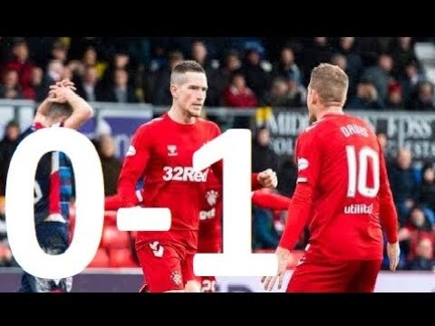 Ross County Vs Rangers 0-1 Scottish Premiership 08/03/2020