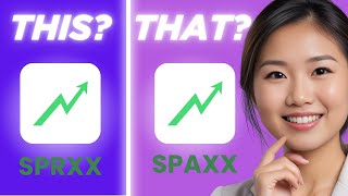 SPRXX vs SPAXX | BEST Choice 2025