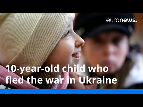Annamaria one of a million children: 10-year-old child who fled the war in Ukraine