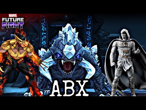 |💎Crystals Giveaway💎| - [BURN SEASON] MOON KNIGHT 🆚 WOLVERINE ABX 🔥 #marvel_future_fight