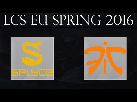 [EN] SPY vs FNC | Splyce vs Fnatic (19.02.2016) | LCS EU Spring 2016