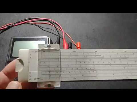 What value resistor to use to power an LED. I used a slide rule in my test?