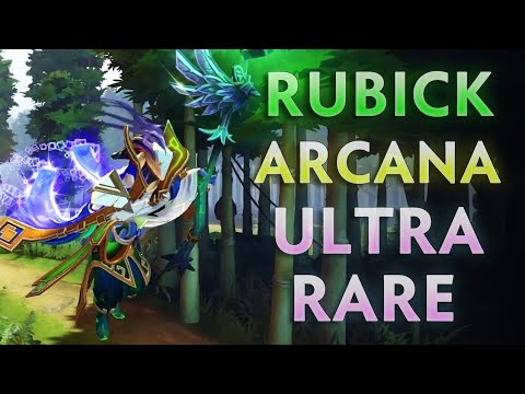 Rubick ULTRA RARE set + ARCANA + IMMORTAL EZ WIN