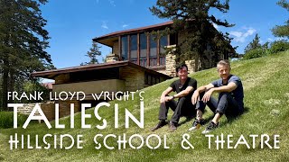 Home of Taliesin Fellowship - Frank Lloyd Wright's Hillside Architecture School and Theatre