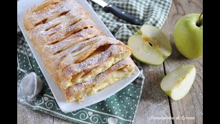 SFOGLIATA ALLE MELE E CREMA facilissima e golosissima