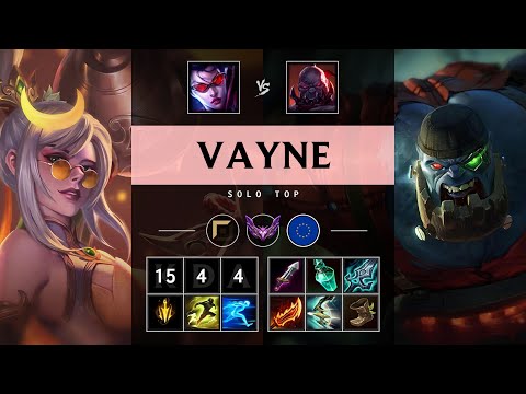 Vayne Top vs Sion - EUW Master Patch 25.S1.3