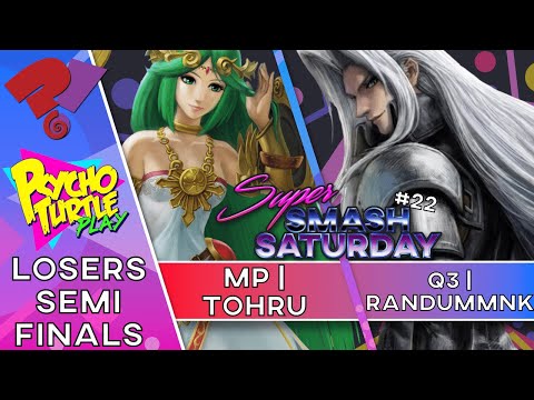 Super Smash Saturday #22 - Q3 | RandumMNK vs MP | Tohru / Losers Semis