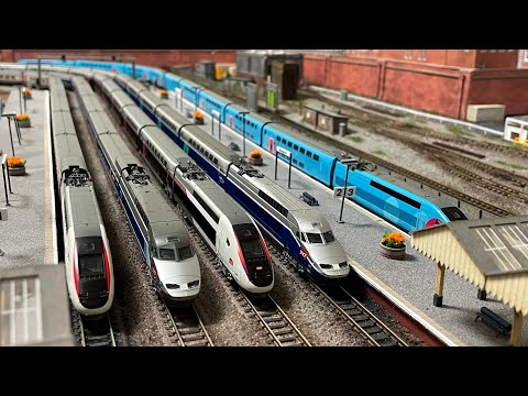 Ottersgrove N gauge running session 7/10/2022: TGV
