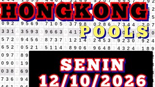 PREDIKSI HK POOL HARI INI SENIN 12 OKTOBER 2026 | TARIKAN POLA HK POOL | RUMUSAN