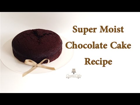 How to make the Best Ever Super Moist Chocolate Cake from Creative Cakes by Sharon