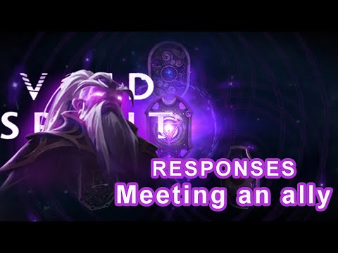 Void Spirit Dota 2 Sound - Meeting an ally