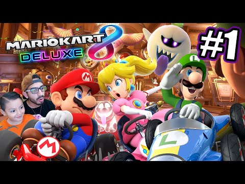 Mario Kart en La Mansion del Terror | Mario Kart 8 | Juegos Karim Juega