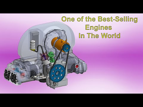 3D 🤯 Analyzing one of the Best-Selling engines in the world. The VW Beetle Air Cooled