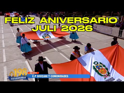 EN VIVO | Chucuito Juli DESFILE CIVICO 2026