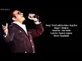 Woh Ladki Jo Sabse Alag Hai Full Song With Lyrics By Abhijeet