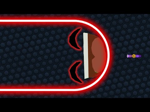 Slither.io 1 Giant Troll Snake vs Hacker Snakes Epic Slitherio Gameplay