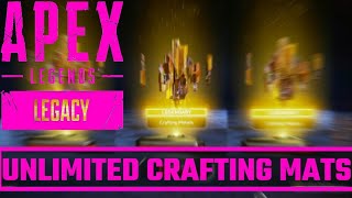 HOW TO GET UNLIMITED CRAFTING MATERIALS | APEX LEGENDS