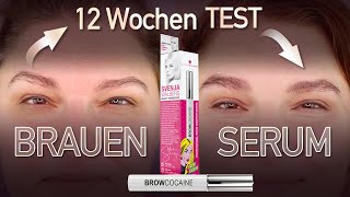 BROWCOCAINE Augenbrauenserum im 12 Wochen LANGZEITTEST!   #misolde