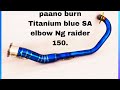 Burn Blue Titanium Paano Gawin Easy Tips Gamit Lang Butane Torch