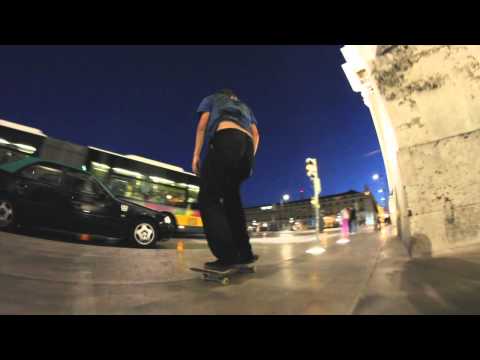 James and Lucas skating in Lisbon