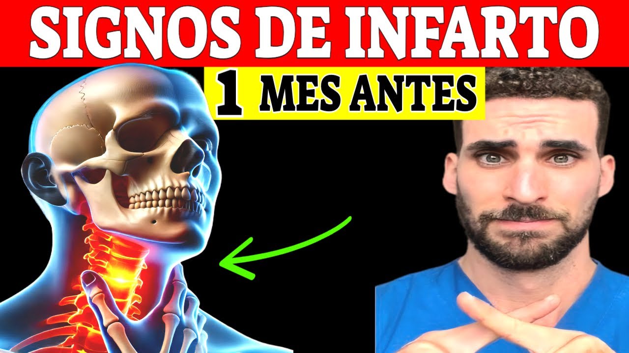 ¡SHOCK! 6 SIGNOS que OCURREN 1 MES ANTES de un INFARTO