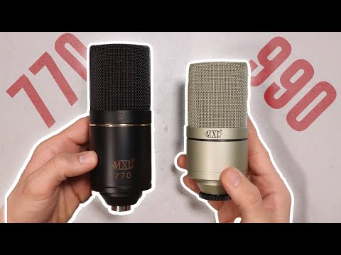 MXL-770 vs MXL-990 Spoken Word Comparison