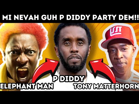 😱Elephant Man Finally Speaks About Puff Daddy Tony Matterhorn Explains The $20K US From Diddy!!