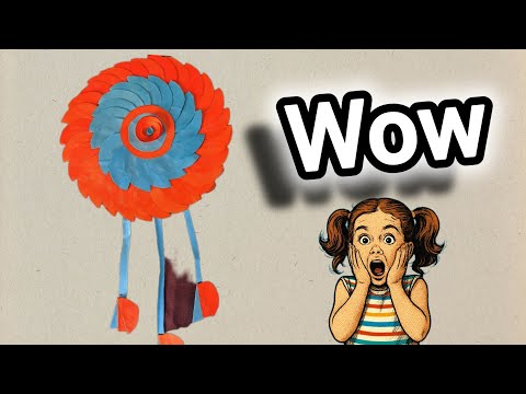 Beautiful hanging wall decoration | craft with Guneet 