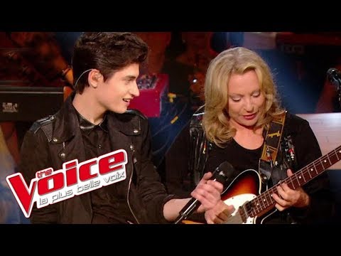 David Thibault et Véronique Sanson – On m'attend là-bas | The Voice France 2015 | Finale