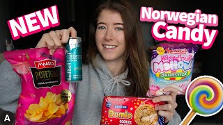 Trying NEW Norwegian Candy 🇳🇴🍬