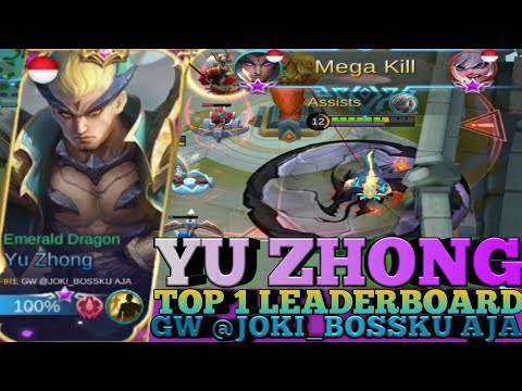 95% Win Rate! Yu Zhong Mobile Legends Gameplay by GW @JOKI_BOSSKU AJA | Top 1 Leaderboard