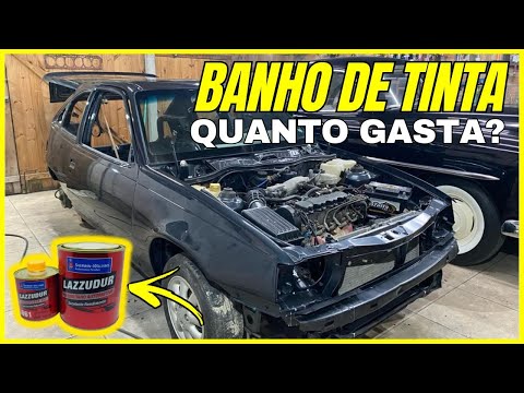 QUANTOS LITROS DE TINTA GASTA PRA PINTAR UM CARRO EM CASA? [Dica de Terça]