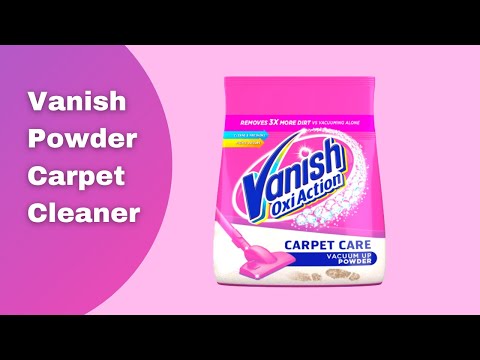 How to Correctly Use Vanish Powder Carpet Cleaner | Home Cleaning