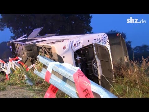 Busunfall auf der A1
