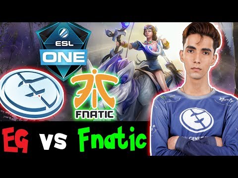 Evil Geniuses vs Fnatic Game 1 - ESL One Hamburg 2017