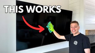 The Best Way to Clean Your TV Screen!