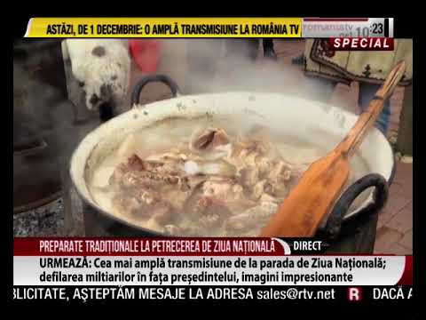 Taverna Pacicană - Pomana Porcului - 1 decembrie 2020 - Intervenție ora 10