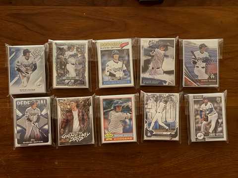 Dodgers Team Sets Are Here