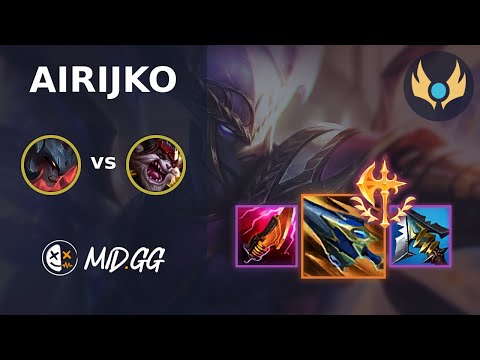 MID.GG: [ Airijko ] Aatrox TOP vs Kled | NA CHALLENGER | LOL Season 2025