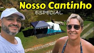 Camping Cantinho Doce - Lumiar RJ. Um Refúgio de Paz que Vale Cada Minuto! Teve festa junina